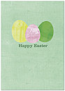 Easter Eggs Greeting Card 169D-Y