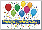 Balloon Anniversary Card 176D-X