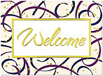 Formal Welcome Card 178U-X