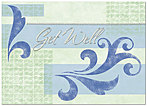 Get Well Greeting Card 182D-X