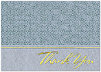 Patterned Thank You Card 185D-X