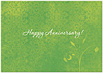 Green Anniversary Card 193KW-X
