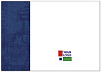 Navy Logo Notecard D103D-V