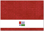 Red Logo Notecard D109D-V
