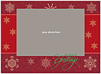 Vibrant Red Photo Card D1338U-4B