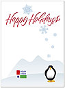 Penguin Logo Card D1357U-4B