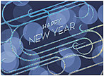 Retro New Year Card H1294U-AA