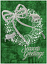 Financial Wreath Holiday Card H1299U-AA