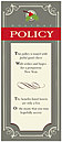 Holly Policy Card Holiday Card H1321L-A