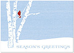 Birch Perch Holiday Card H1325KW-AA