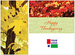 Colors of Fall Logo Card D1256U-4B