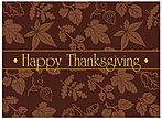 Classic Leaves Thanksgiving Card H1225U-AA