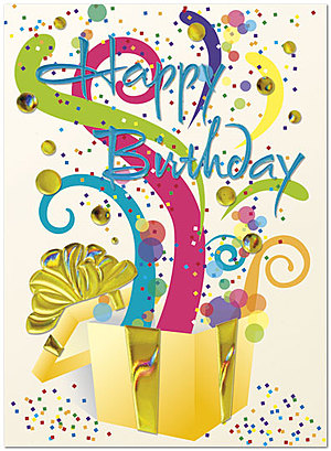 Magic Surprise Birthday Card A2000G-4W