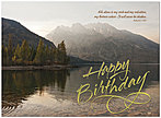 Birthday Praise Greeting Card A2005G-W