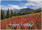 Painted Hills Birthday Card A2007S-W