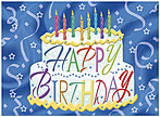 Cake Surprise Birthday Card A2024U-Y