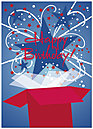 Star Birthday Card A2028D-Y