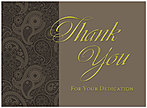 Employee Dedication Card A2047U-X