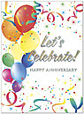 Let's Celebrate Anniversary Card A2048U-X