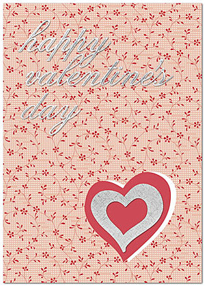 Vintage Valentine Card A2063D-X