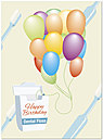 Birthday Floss Card A2071U-Y