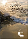 Sunset Beach Logo Card D2095U-V