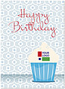 Cupcake Logo Card D2096U-V