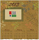 Organic Logo Wall Calendar D2163U-4A