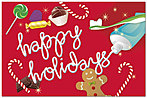 Holiday Treats Postcard D2221P-B