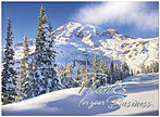 Mountain Business Thanks Card H2169S-AAA