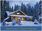 Cabin Retreat Holiday Card H2183U-AA