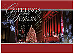 Wall Street Sparkle Holiday Card H2187U-AA