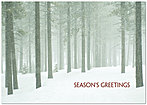 Green Forest Holiday Card H2208KW-AA