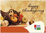 Thanksgiving Bounty Logo Card D2120U-4B