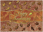 Elegant Thanksgiving Card H2104G-AAA