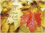 Sweet Autumn Thanksgiving Card H2109U-AA