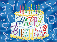 Cake Surprise Birthday Card A2024U-Y