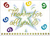 Thanks for All You Do Card A2079D-X