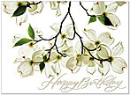 Dogwoods Birthday Card A3015U-X