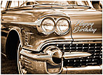 Cadillac Style Birthday Card A3023U-X
