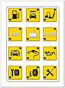 Birthday Signs Card A3028U-X