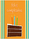 Feliz Cumpleaños Card A3035U-Y