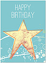 Star Bright Birthday Card A3036U-Y