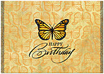 Birthday Monarch Card A3047KW-X