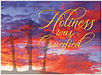 Crucified and Risen Easter Card A3050U-X