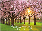 Spring Morning Card A3053U-Y