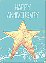 Bright Star Anniversary Card A3062U-Y