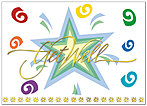 Cheerful Get Well Card A3063D-X