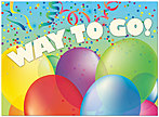 Celebration Card A3067U-Y