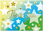 Sparkling Thank You Card A3071D-X